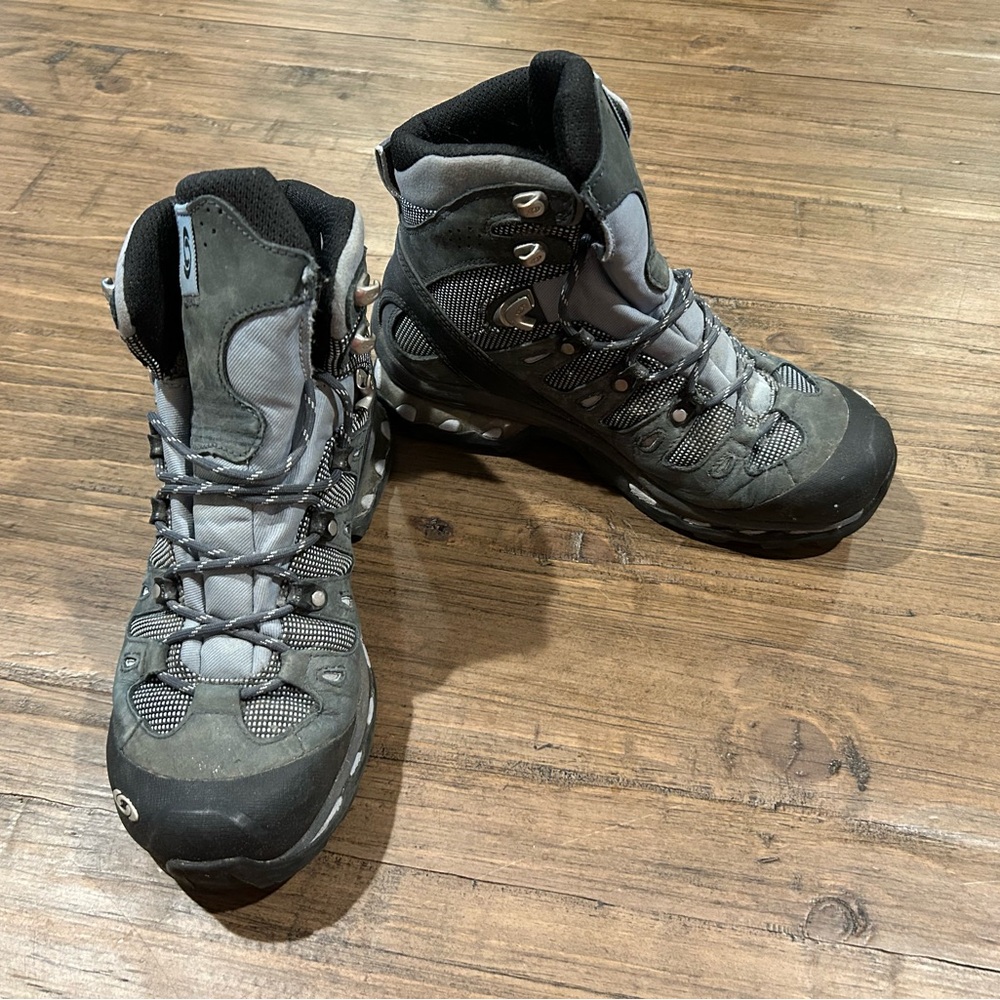 Women’s Gray Hiking Boots
